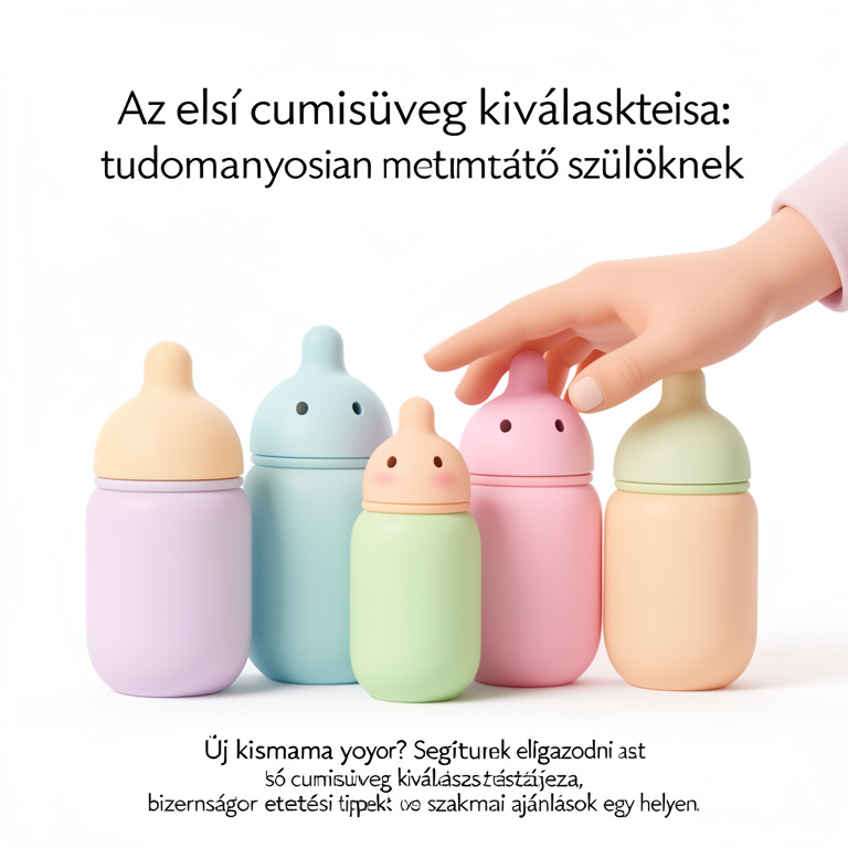 Az első cumisüveg kiválasztása: tudományosan megalapozott útmutató szülőknek