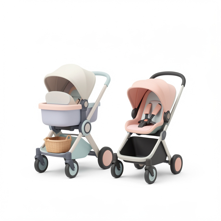 Kombinált babakocsi és biztonságos közlekedés: tudatos döntéstámogatás szülőknek