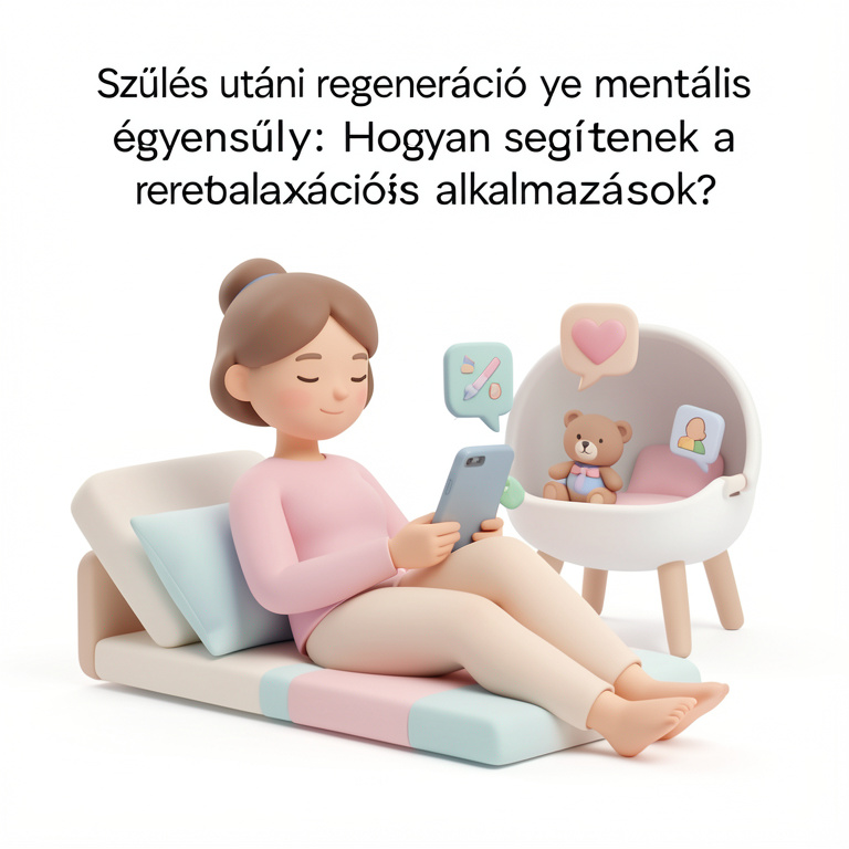 Szülés utáni regeneráció és mentális egyensúly: Hogyan segítenek a relaxációs alkalmazások?