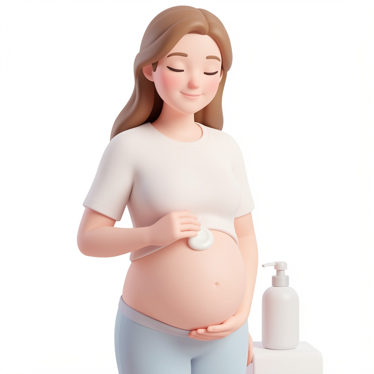 Terhességi striák és hasápolás: Amit a krémekről és olajokról a kutatások mondanak